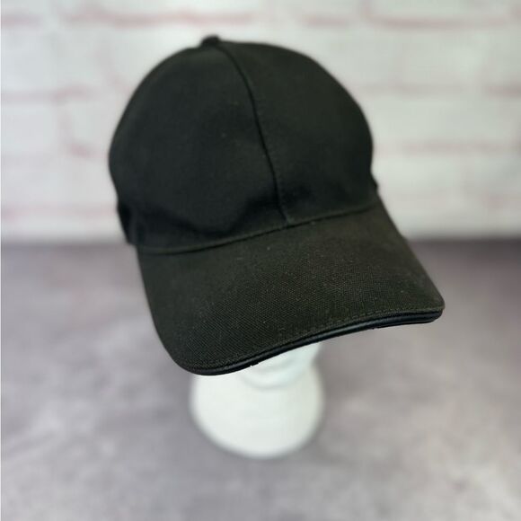 Authentic Gucci Gg Interlocking Web Logo Black Baseball Cap Hat - Picture 3 of 13